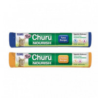 CHURU Gato Snack Dieta Nourish Atun y Pollo 14 Gr