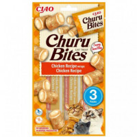 CHURU Gato Snack Bites Pollo 3X10 Gr