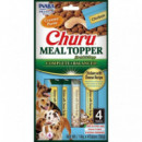 CHURU Perro Snack Meal Topper Pollo y Queso