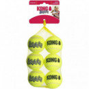 KONG Perro Juguete Pelota Air Dog Talla M 6 Ud