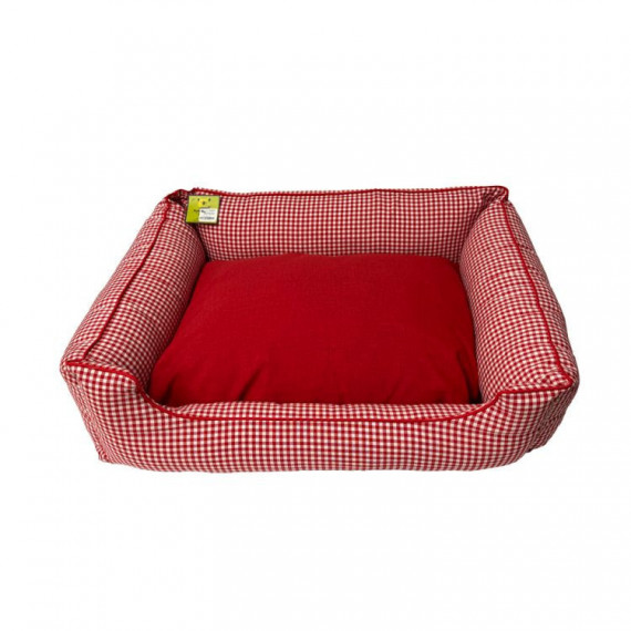 Kubicama Cuna Vichy Rojo 75*63*24 Cm  KUBICHOS