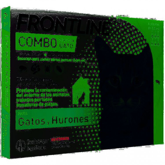 Frontline Combo Gato Caja 6 Pipetas  BOEHRINGER INGLEHEIM