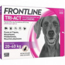 Frontline Tri-act 20-40 Kg Caja 3 Pipetas  BOEHRINGER INGLEHEIM
