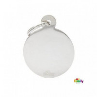 MY FAMILY Círculo Latón Cromado Grande