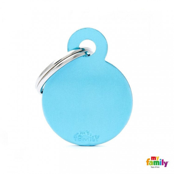 MY FAMILY Círculo Pequeño Celeste