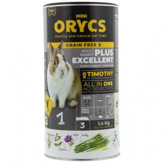 ORYCS Conejo Adulto Plus Excelent 1.4 Kg