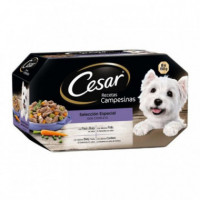 Cesar Perro Adulto Campesina Tarrina 8X150 Gr  MARS