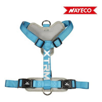 NAYECO perro arnes X-trm cronos neon azul 60-100 cm