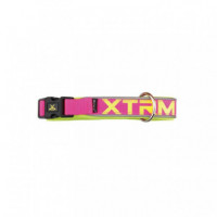 NAYECO perro collar X-trm neon flash fucsia 50-70 cm