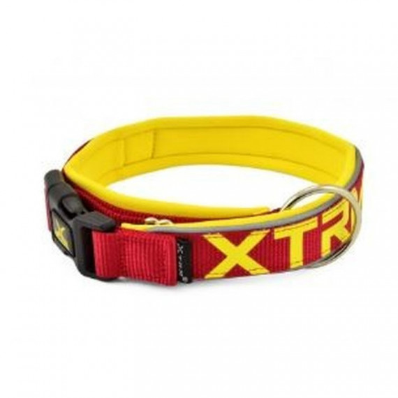 NAYECO Perro Collar X-trm Neon Flash Rojo 28-35 Cm