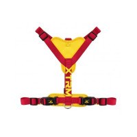 NAYECO Perro Arnes X-trm Cronos Neon Rojo 35-60 Cm