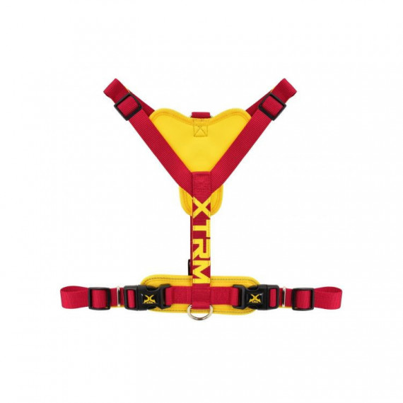 NAYECO Perro Arnes X-trm Cronos Neon Rojo 46-75 Cm