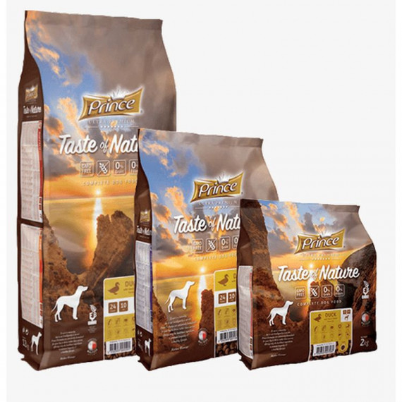 Prince Perro Adulto Taste Of Nature Pato 12 Kg  PRINCE/PRINCESS