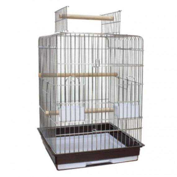 ICA Loro Jaula Cromada Rex 67X47X47 Cm