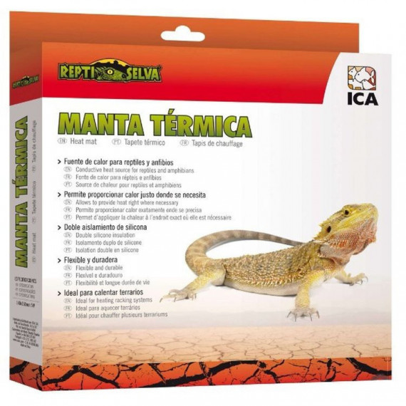 ICA Repti Selva manta termica 28x28 cm 14 w