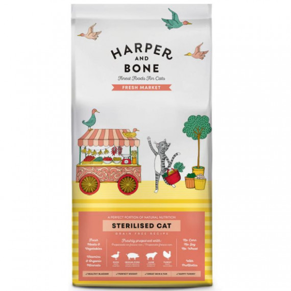 HARPER & BONE gato adulto esterilizado Fresh market 5 kg