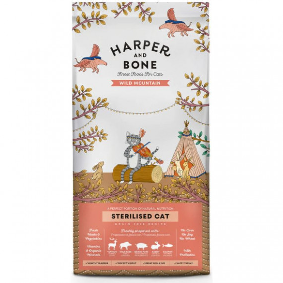 HARPER & BONE Gato Adulto Esterilizado Wild Mountain 2 Kg