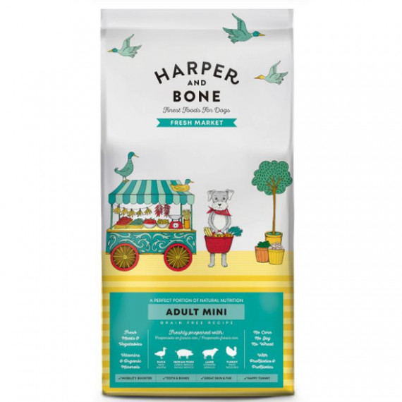 HARPER & BONE Perro Adulto Mini Fresh Market 2 Kg
