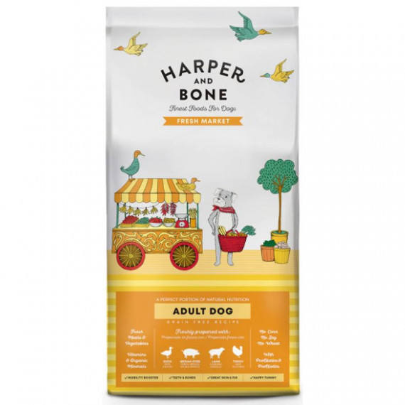 HARPER & BONE Perro Adulto Medium Large Fresh Market 2 Kg