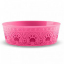 TARHONG Perro Comedero Medallion Rosa 925 Ml