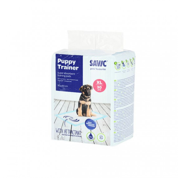 SAVIC Puppy Trainer Empapadores 90X60 Cm 30 Uds