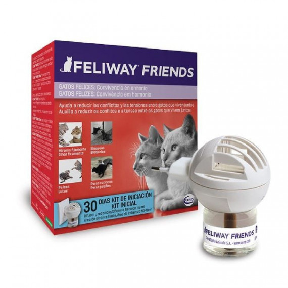 Feliway Friends Difusor y Recambio 48 Ml  CEVA