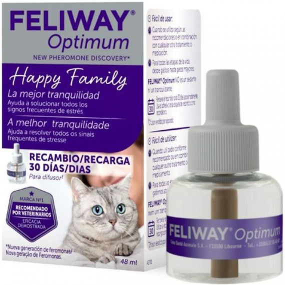 Feliway Optimum Recambio 48 Ml  CEVA