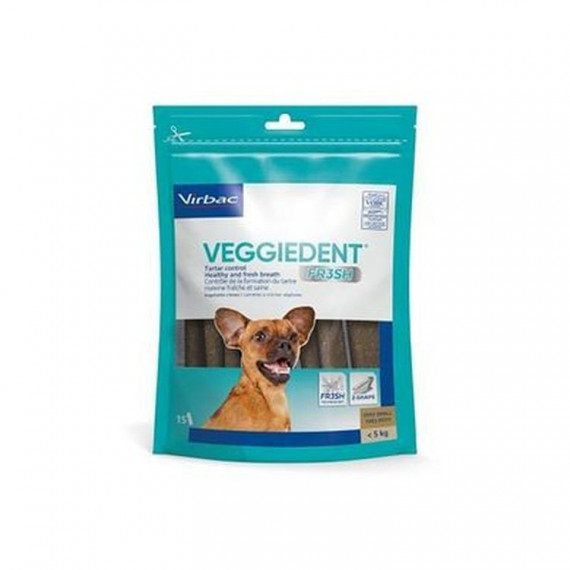VIRBAC Perro Snack Veggident Mini 15 Ud