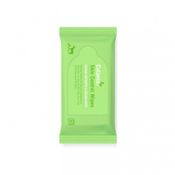 Cutania Skin Control Wipes 24 Uds  VETNOVA