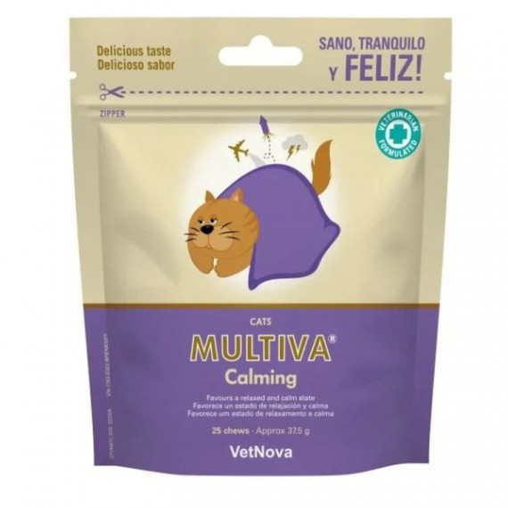 Multiva Gato Calming Comprimidos 25 Uds  VETNOVA