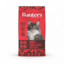 BANTERS gato adulto pavo 8 kg