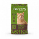 BANTERS Gato Adulto Esterilizado Pescado 8 Kg