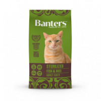 BANTERS Gato Adulto Esterilizado Pescado 8 Kg