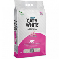 Cats White Arena Aglomerante Talco 10 L  CAT'S WHITE