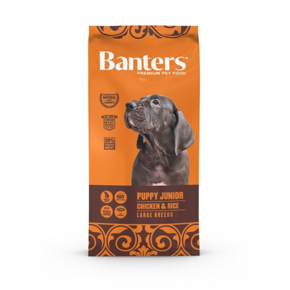 BANTERS Perro Puppy Pollo Large 15 Kg