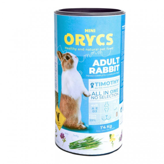 ORYCS Conejo Adulto 1.4 Kg