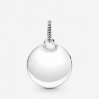 PANDORA Colgante de Etiqueta Redonda 398610C00