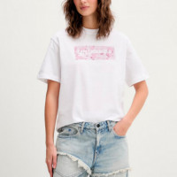 Camiseta Regular Floral Logo  KARL LAGERFELD JEANS