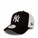Gorra de Camionero Negra New York Yankees Clean A-frame  NEW ERA