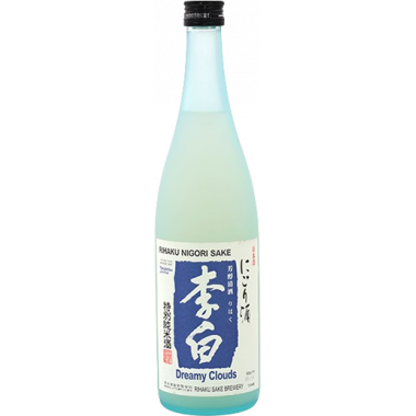 Riahaku Nigori Dreamy Clouds Sake - 72cl