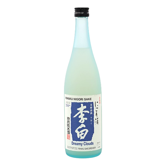 Riahaku Nigori Dreamy Clouds Sake - 72cl