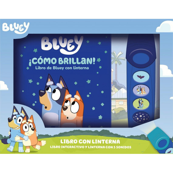 Bluey: �como Brillan! - Libro de Bluey con Linterna - Pi Kids   2025