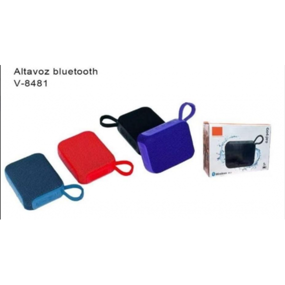 Altavoz Inalámbrico GO4 Pro Bluetooth con Lector Micro SD y USB