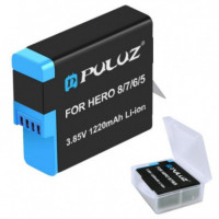 Batería Compatible PULUZ para GoPro Hero 8, Hero 7, Hero 6, Hero 5 Black (Acc.)
