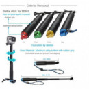 Palo Extensible de Mano PULUZ para Cámara de Acción Hero 9/8/7/6/5/4/3, 49 Cm