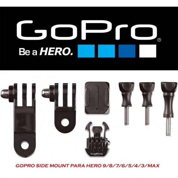 Gopro Original Side Mount para HERO9/8/7/6/5/4/3 (AHEDM-001)  GOPRO