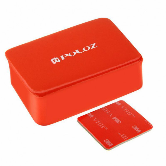 Boya de Flotación PULUZ Anti-hundimiento con Adhesivo 3M para Cámaras de Acción Gopro Hero (MAX/9/8/7/6/5/4/3)