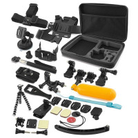 Kit de Accesorios KSIX 38 en 1 Ultimatepack BXGO23 Negro para Gopro y Cámaras de Acción