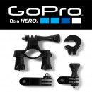 Gopro Original Soporte para Manillar/tija/mástil (GRH30) para Hero 9/8/7/6/5/4/3  GOPRO