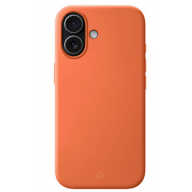 Funda de Silicona Naranja Albaricoque para iPhone 17